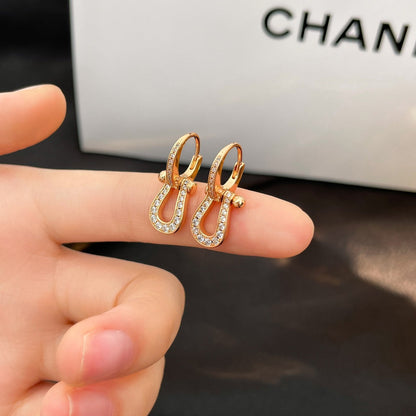 ¡®Lume Jewelry¡¯FORCE 10 FULL DIAMOND DROP EARRINGS MEDIUM MODEL