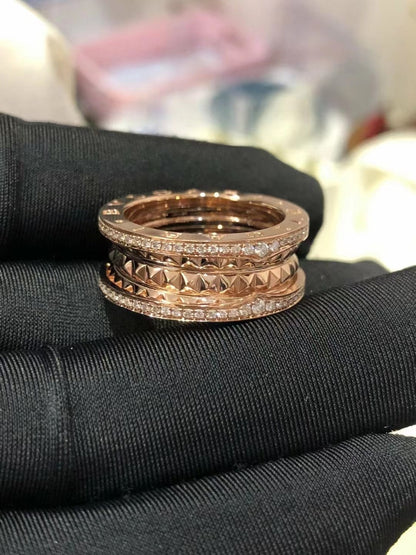 [Lume Jewelry]ZERO 1 ROCK DIAMOND PINK GOLD