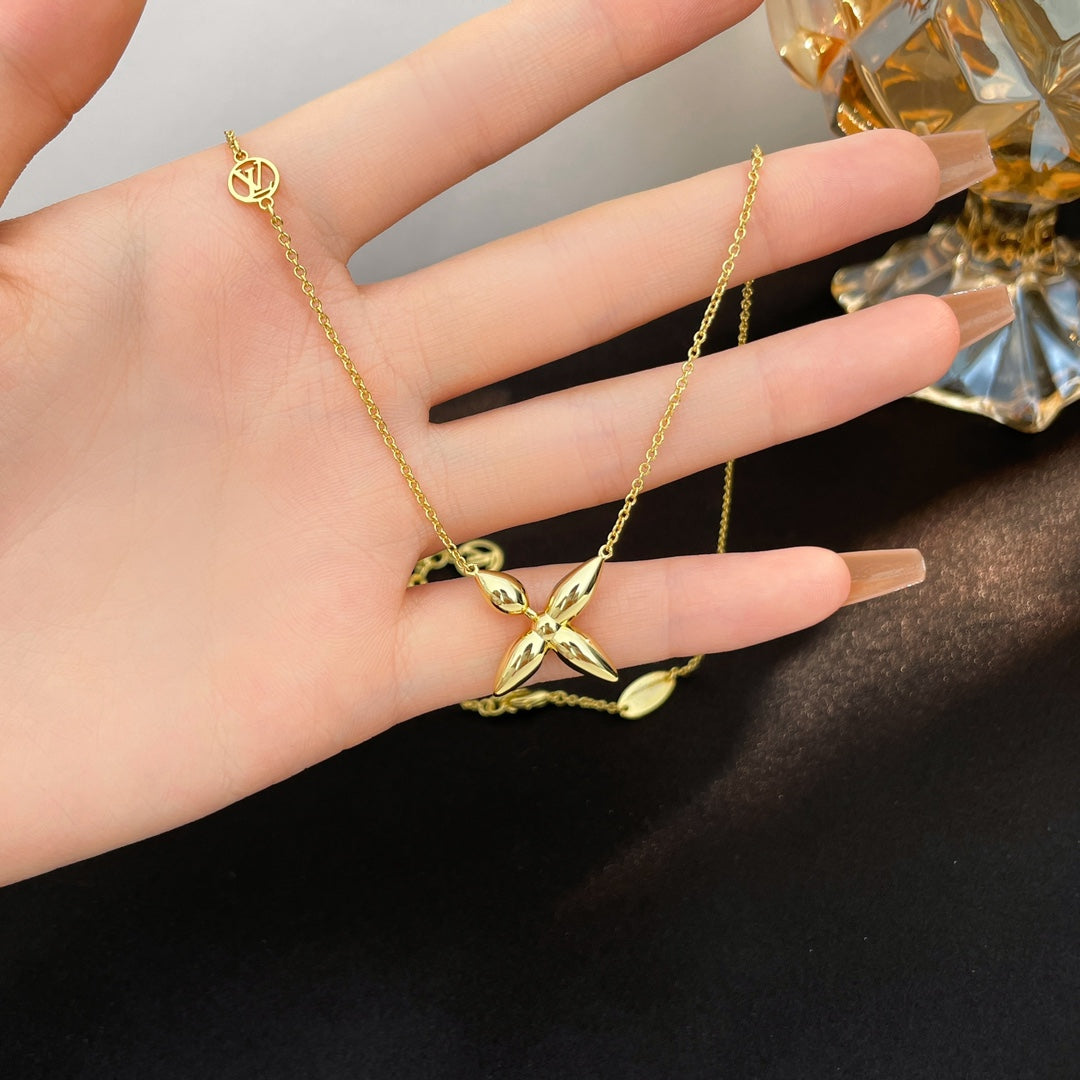¡®Lume Jewelry¡¯LOUISETTE GOLD NECKLACE