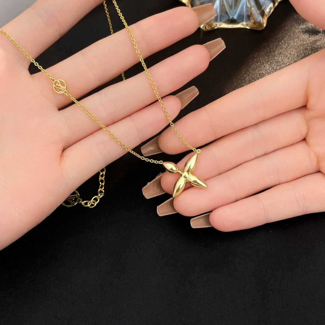 ¡®Lume Jewelry¡¯LOUISETTE GOLD NECKLACE