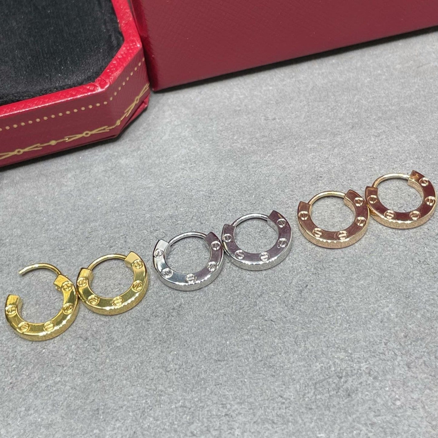 ¡®Lume Jewelry¡¯LOVE MINI EARRINGS