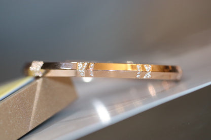 [Lume Jewelry]ATLAS X PINK GOLD BRACELET