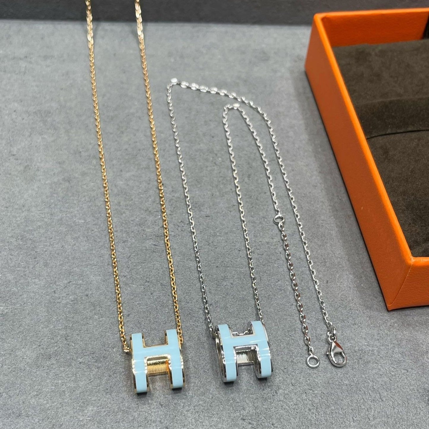 ¡®Lume Jewelry¡¯POP H SKY BLUE NECKLACE