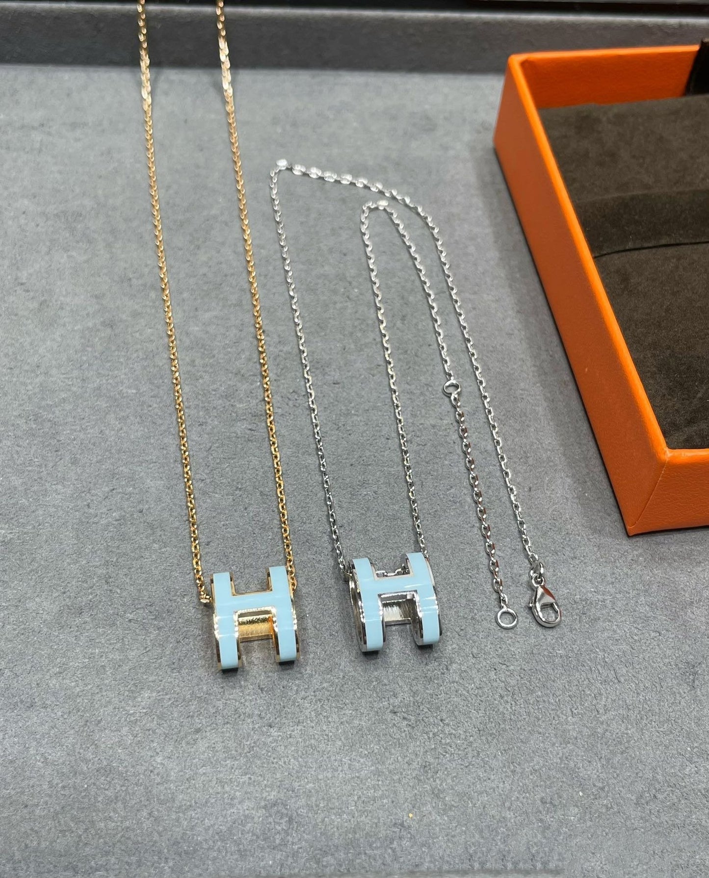 ¡®Lume Jewelry¡¯POP H SKY BLUE NECKLACE