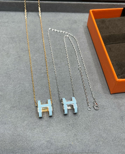 ¡®Lume Jewelry¡¯POP H SKY BLUE NECKLACE