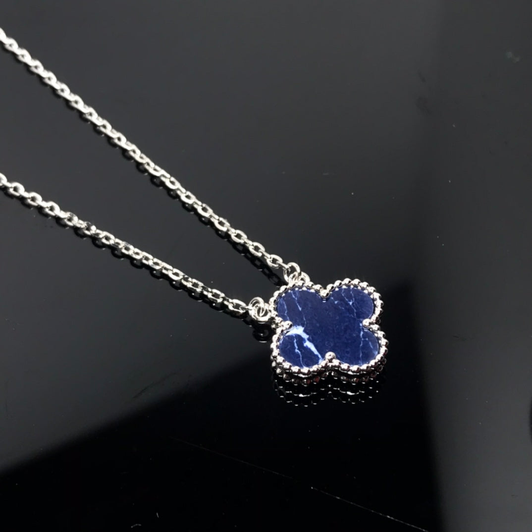 ¡®Lume Jewelry¡¯CLOVER PIETERSITE SILVER LONG NECKLACE