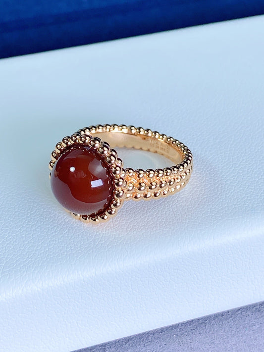 ¡®Lume Jewelry¡¯PERLEE COULEURS ROSE GOLD RING