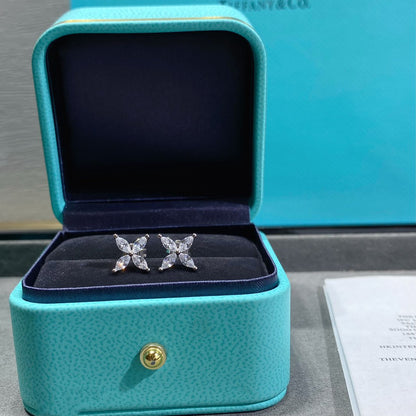 [Lume Jewelry]VICTORIA SILVER DIAMOND STUD MINI EARRINGS