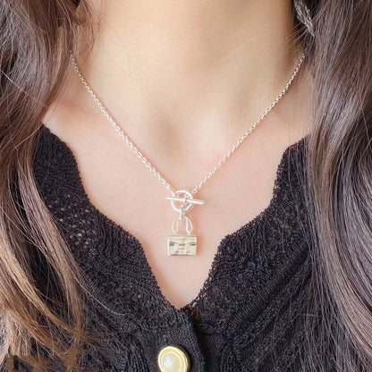 ¡®Lume Jewelry¡¯CONSTANCE PEDANT SILVER NECKLACE