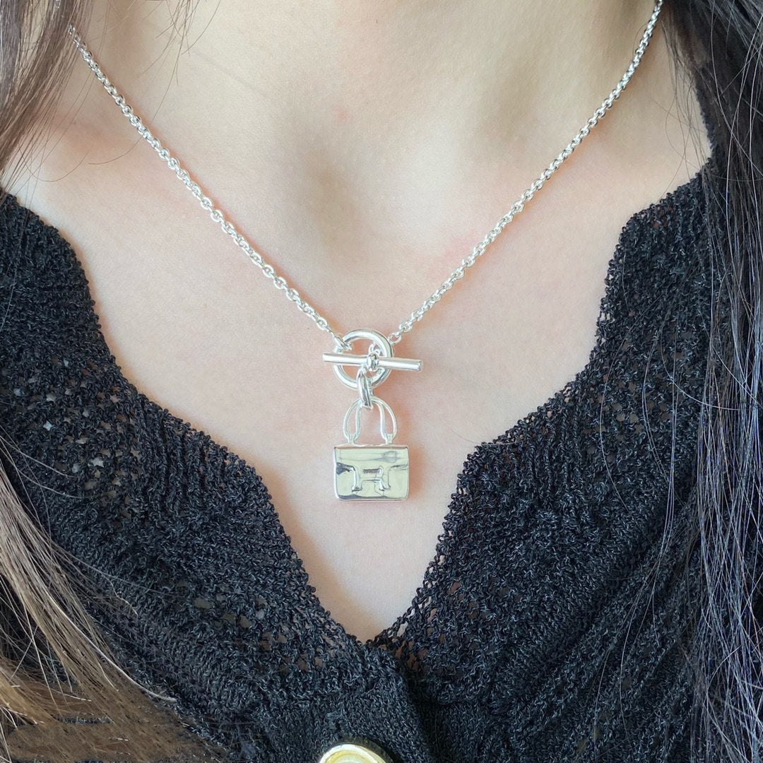 ¡®Lume Jewelry¡¯CONSTANCE PEDANT SILVER NECKLACE