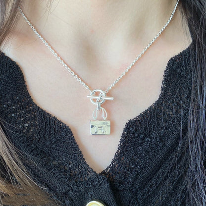 ¡®Lume Jewelry¡¯CONSTANCE PEDANT SILVER NECKLACE