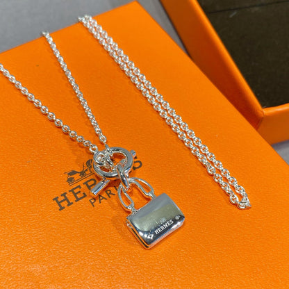 ¡®Lume Jewelry¡¯CONSTANCE PEDANT SILVER NECKLACE