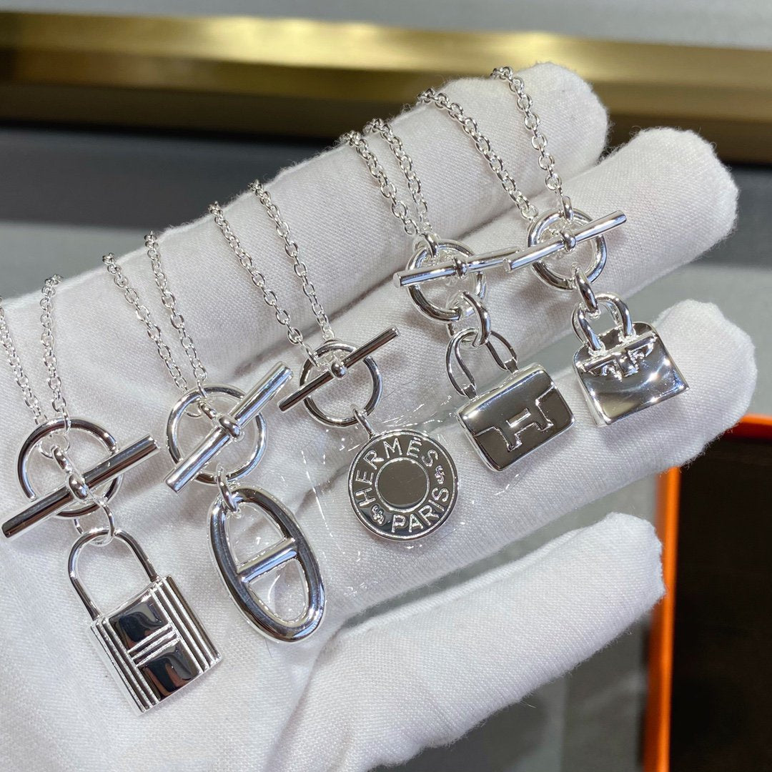 ¡®Lume Jewelry¡¯CONSTANCE PEDANT SILVER NECKLACE