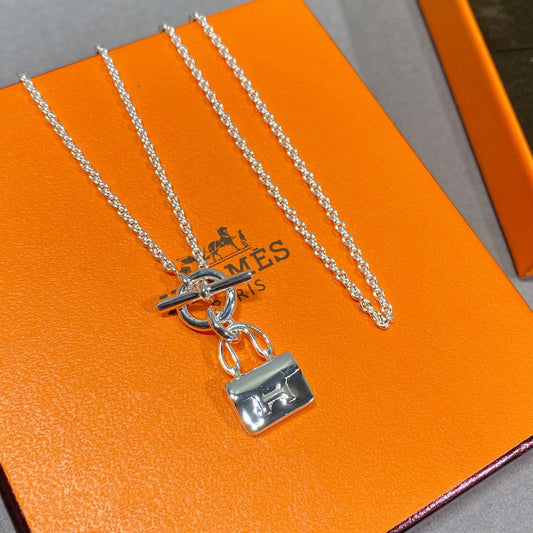 ¡®Lume Jewelry¡¯CONSTANCE PEDANT SILVER NECKLACE