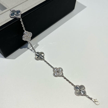 [Lume Jewelry]New  CLOVER 5 MOTIF LASER BRACELET COLLECTION