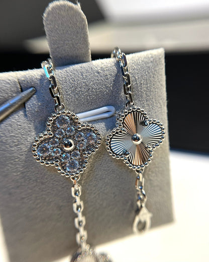 [Lume Jewelry]New  CLOVER 5 MOTIF LASER BRACELET COLLECTION