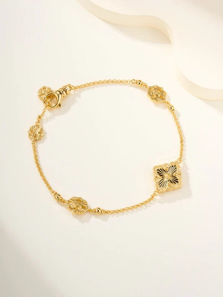[Lume Jewelry]B.C.L ENAMELED One-Flower Bracelet£¨Various Colors)
