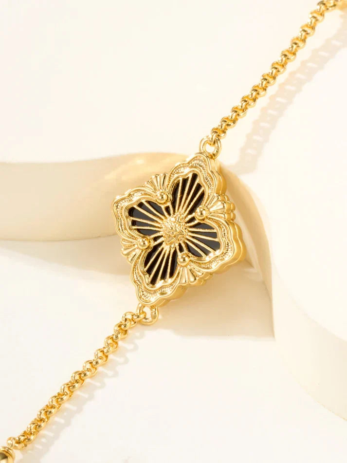 [Lume Jewelry]B.C.L ENAMELED One-Flower Bracelet£¨Various Colors)