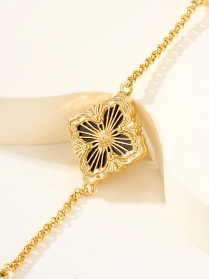 [Lume Jewelry]B.C.L ENAMELED One-Flower Bracelet£¨Various Colors)