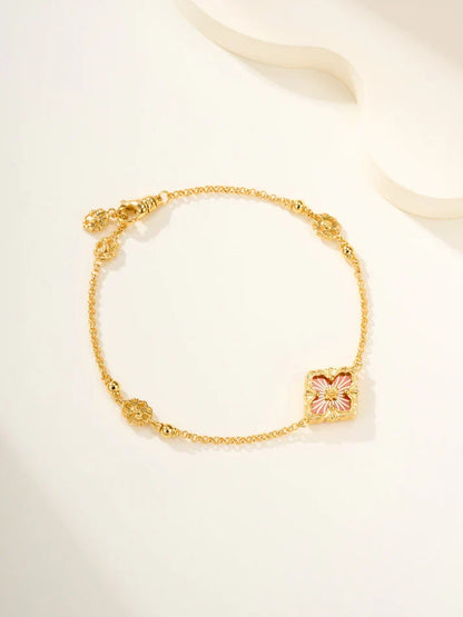 [Lume Jewelry]B.C.L ENAMELED One-Flower Bracelet£¨Various Colors)
