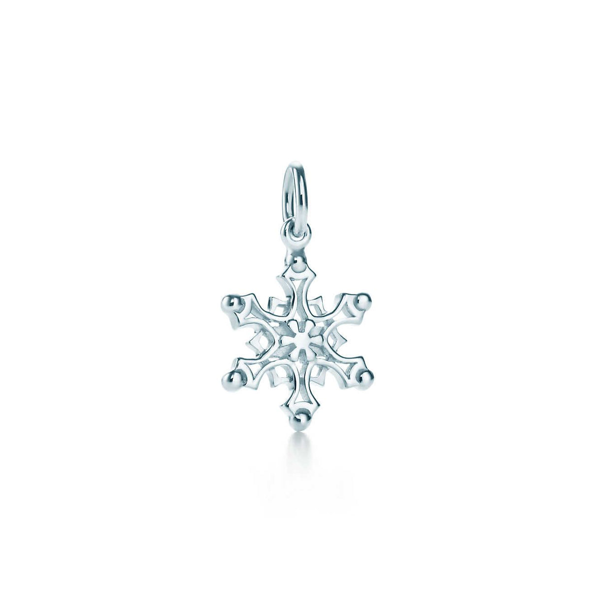 [Lume Jewelry]STERLING SILVER SNOWFLAKE PENDANT NECKLACE
