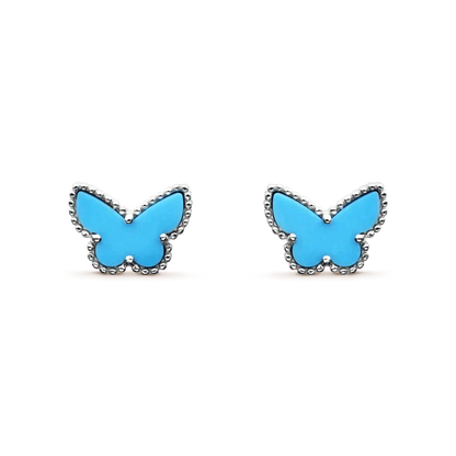 ¡®Lume Jewelry¡¯BUTTERFLY TURQUOISE EARRINGS SILVER
