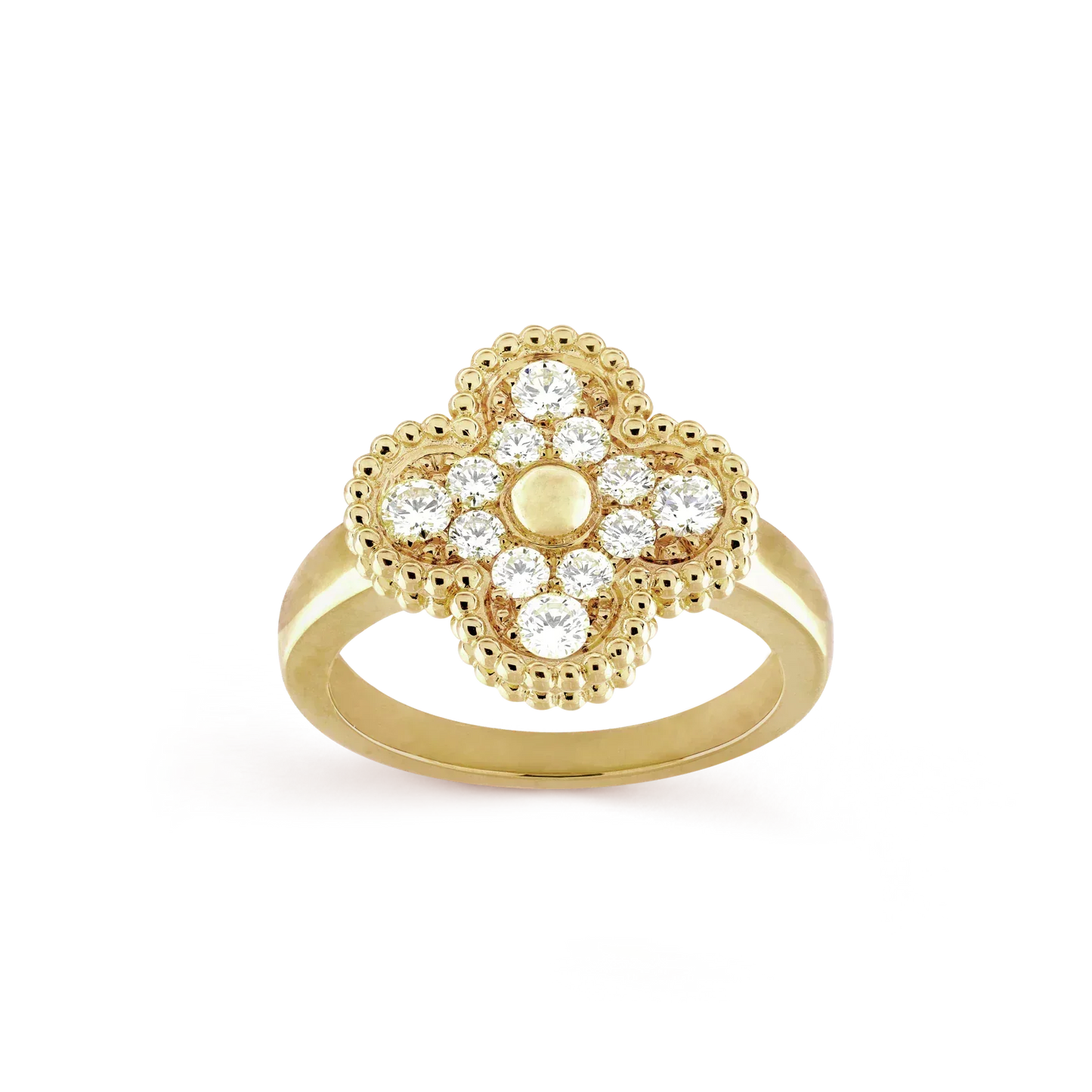 ¡®Lume Jewelry¡¯CLOVER DIAMOND RING