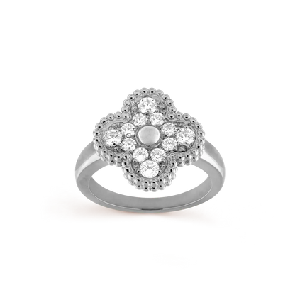 ¡®Lume Jewelry¡¯CLOVER DIAMOND RING
