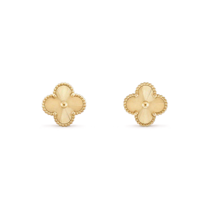¡®Lume Jewelry¡¯CLOVER MINI 9.5MM LASER EARRINGS