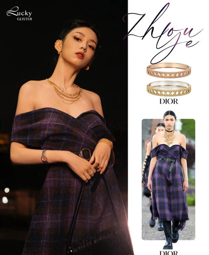 [Lume Jewelry]Canopy Pattern Bracelet