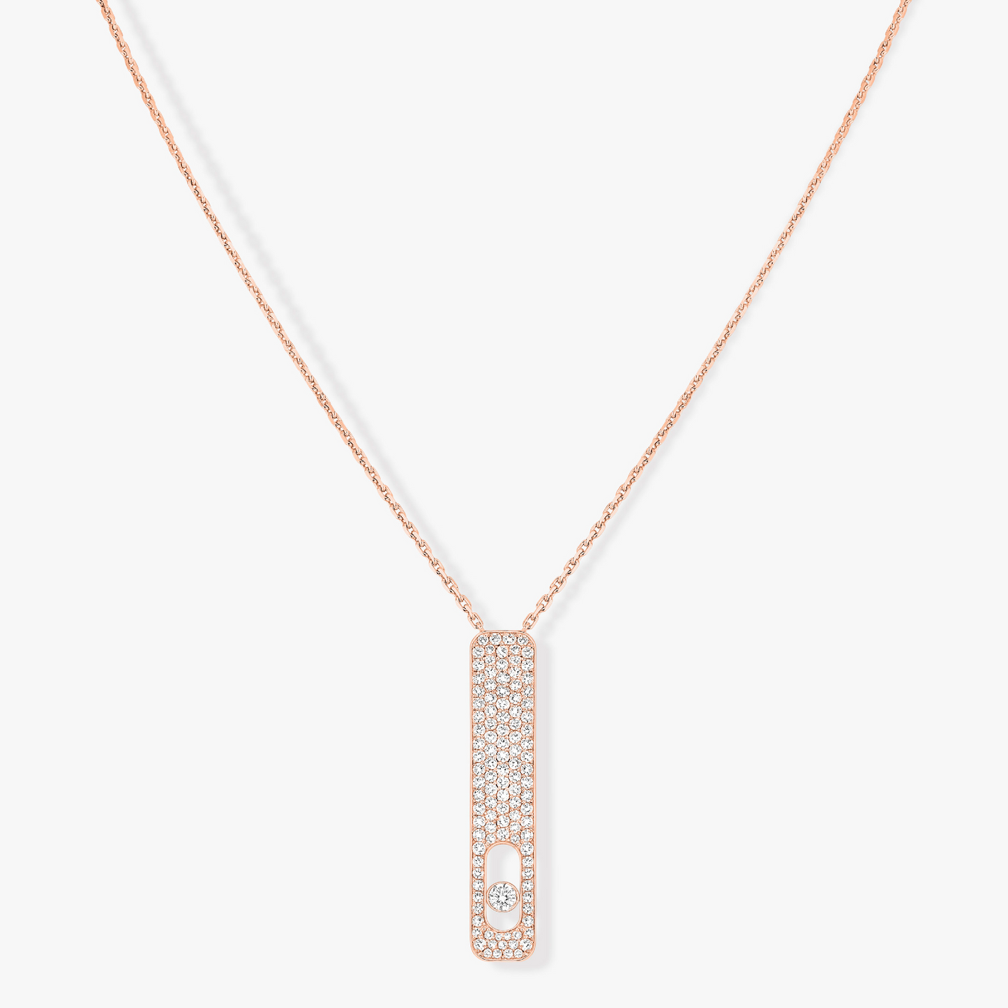 [Lume Jewelry]MY FIRST DIAMOND PAVED NECKLACE