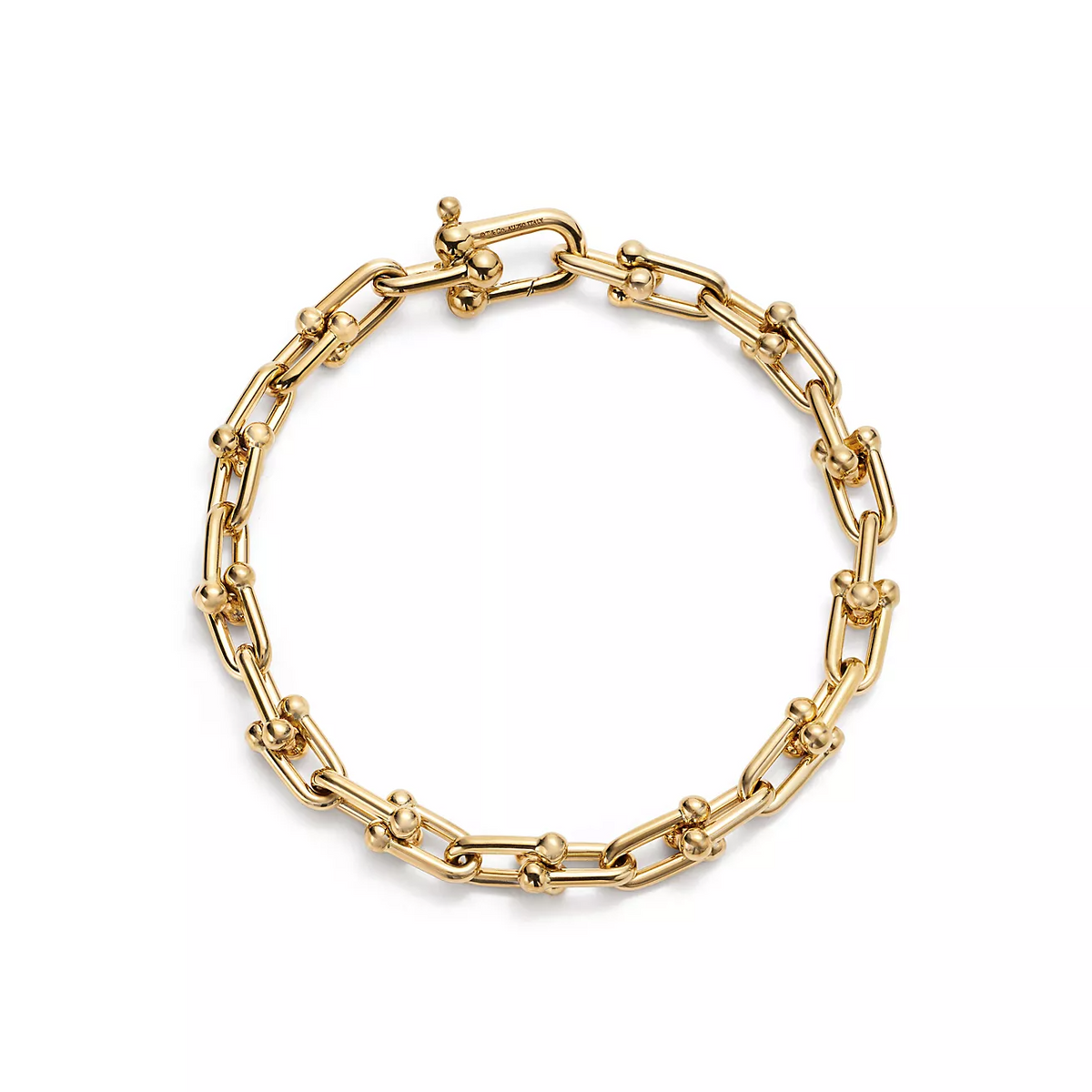 [Lume Jewelry]HARDWEAR SMALL LINK 26 MOTIF GOLD BRACELET