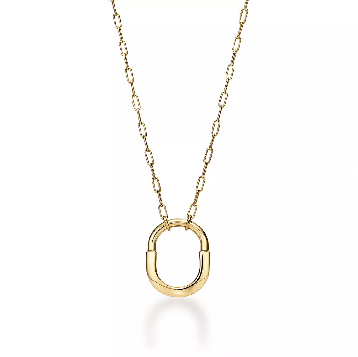 [Lume Jewelry]LOCK NECKLACE GOLD