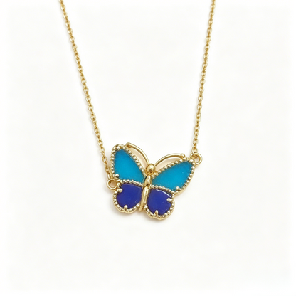 [Lume Jewelry] 2026 NEW LUCKY BUTTERFLY 1 MOTIFS NECKLACE