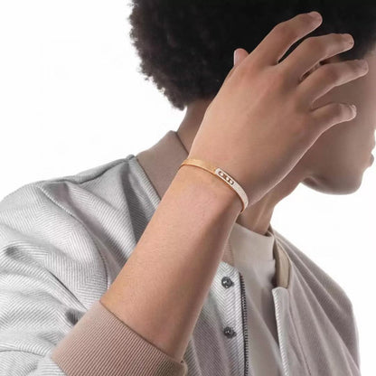 [Lume Jewelry] 2026 BRAND-NEW FROSTED BRACELET WITH DIAMONDS THREE COLORS