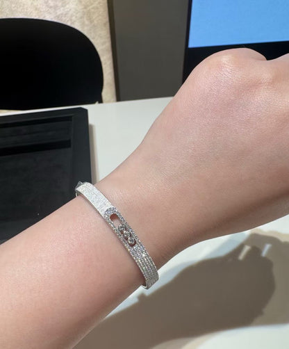 [Lume Jewelry] 2026 BRAND-NEW FROSTED BRACELET WITH DIAMONDS THREE COLORS