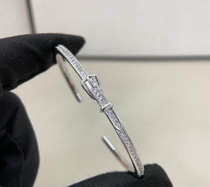 [Lume Jewelry] DIAMOND-ENCRUSTED BRACELET THREE COLORS