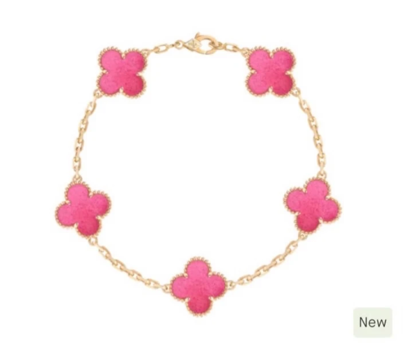 [Lume Jewelry ] 26 NEW PINK BUBBLE ENAMEL SET