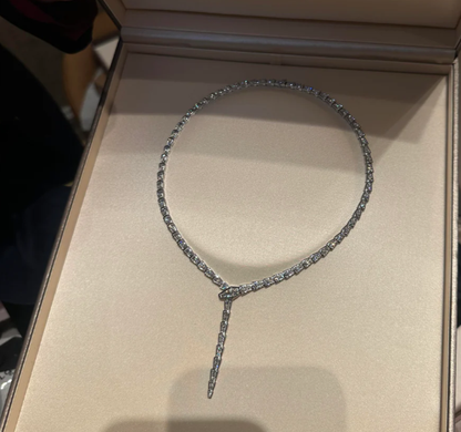 [Lume Jewelry]NEW！SERPENT DIAMOND NECKLACE