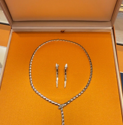 [Lume Jewelry]NEW！SERPENT DIAMOND NECKLACE