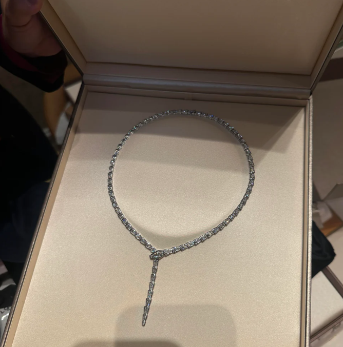 [Lume Jewelry]NEW！SERPENT DIAMOND NECKLACE