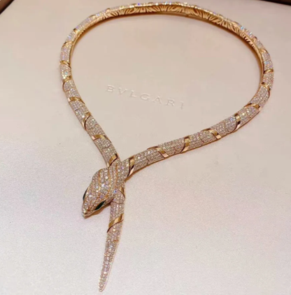 [Lume Jewelry]HAUTE COUTURE GOLD SERPENTI NECKLACE
