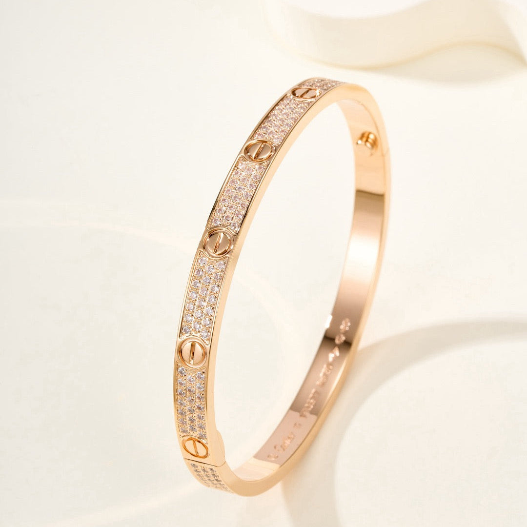 ¡®Lume Jewelry¡¯LOVE BRACELET 4.8MM DIAMOND-PAVED