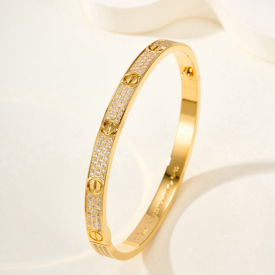 ¡®Lume Jewelry¡¯LOVE BRACELET 4.8MM DIAMOND-PAVED