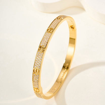 ¡®Lume Jewelry¡¯LOVE BRACELET 4.8MM DIAMOND-PAVED