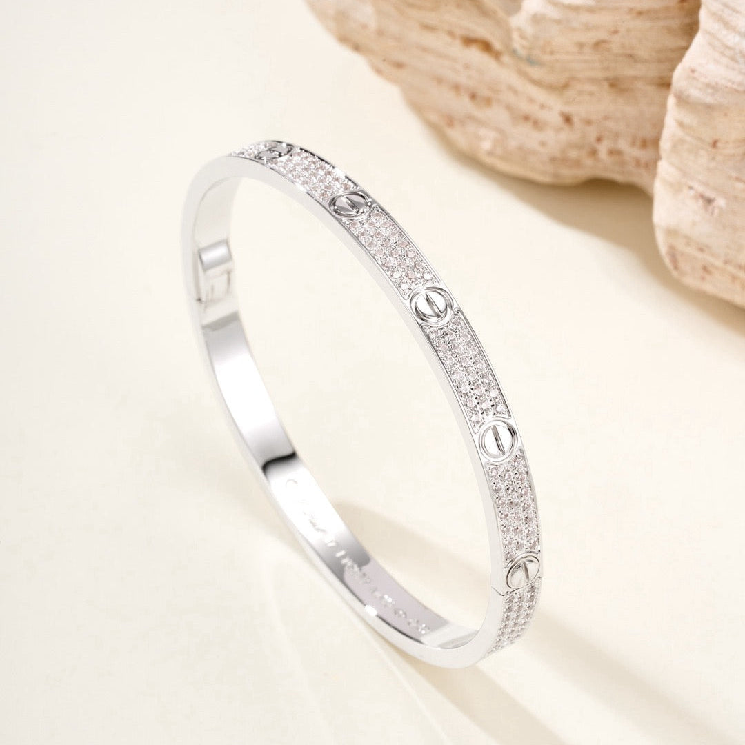 ¡®Lume Jewelry¡¯LOVE BRACELET 4.8MM DIAMOND-PAVED