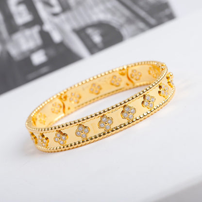 ¡®Lume Jewelry¡¯CLOVER BRACELET 8MM DIAMONDS