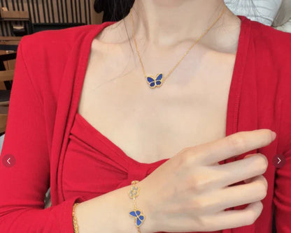 [Lume Jewelry] BUTTERFLY BLUE NECKLACE