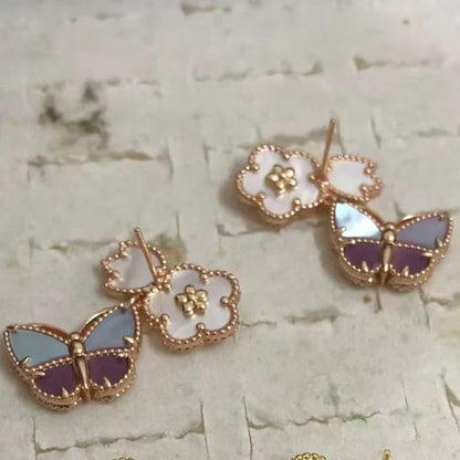 [Lume Jewelry]26 NEW CLOVER LUCKY LIGHT PURPLE SET
