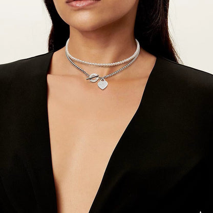 [Lume Jewelry] Double-clasp Pearl Necklace、Bracelet